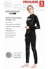Women's 5mm Thickened Serelex SLINX Wetsuit with Zippered Pant Mouth and Fleece Lining