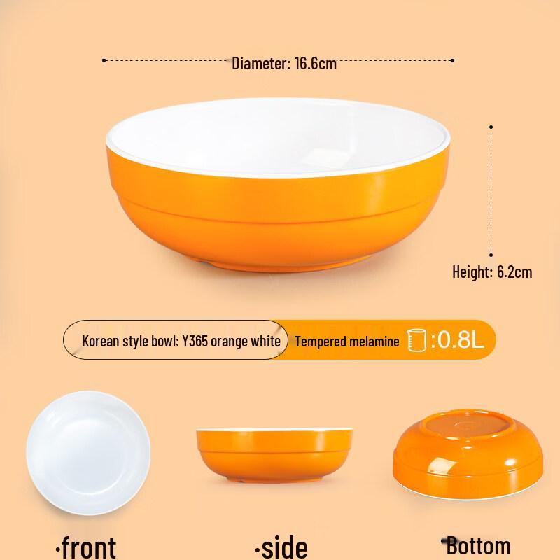 Imitation Porcelain Melamine Soup Bowl
