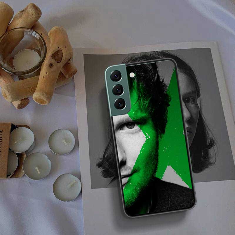 Ed sheeran Singer Phone Case For Samsung Galaxy S22 S25 Ultra S21 S10 Plus S26 Edge S20 S23 S24 FE Cover Silicone Soft TPU C