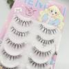 Menglu Sunflower Thick False Eyelashes - Natural, Messy Style for European and American Brides