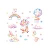 Dreamy Cartoon Fox Wall Sticker Removable Living Room Bedroom Kids Home Decor