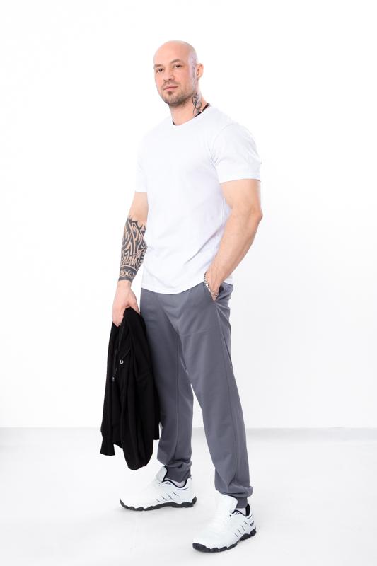 Men’s Double-Knit Active Pants – Adjustable Drawstring Waist & Comfortable Fit, Any Season, 8338-057-2 HC
