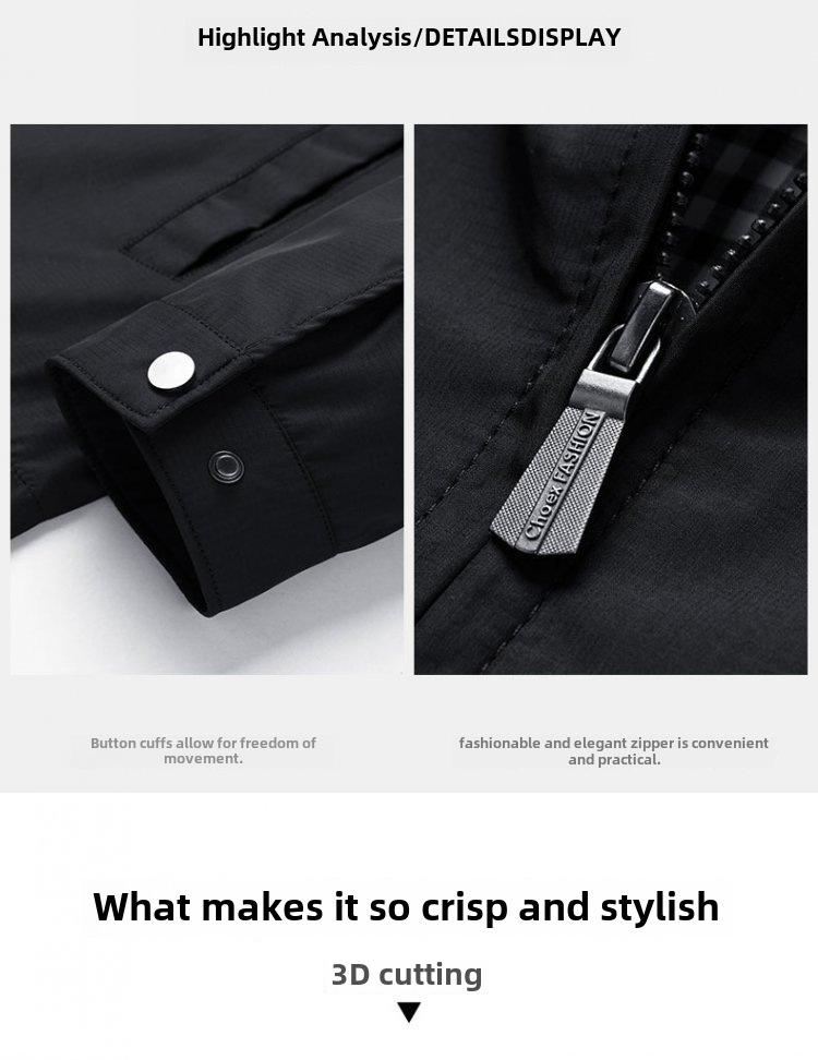 Men's Spring & Autumn Wedding Suit Jacket 2022 - Lightweight, Ideal for Middle-Aged & Elderly Dads