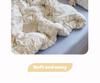 2025 New Style Summer Bedding Set: Double Layer Gauze Bed Sheet & Duvet Cover, Dormitory Four-Piece Set