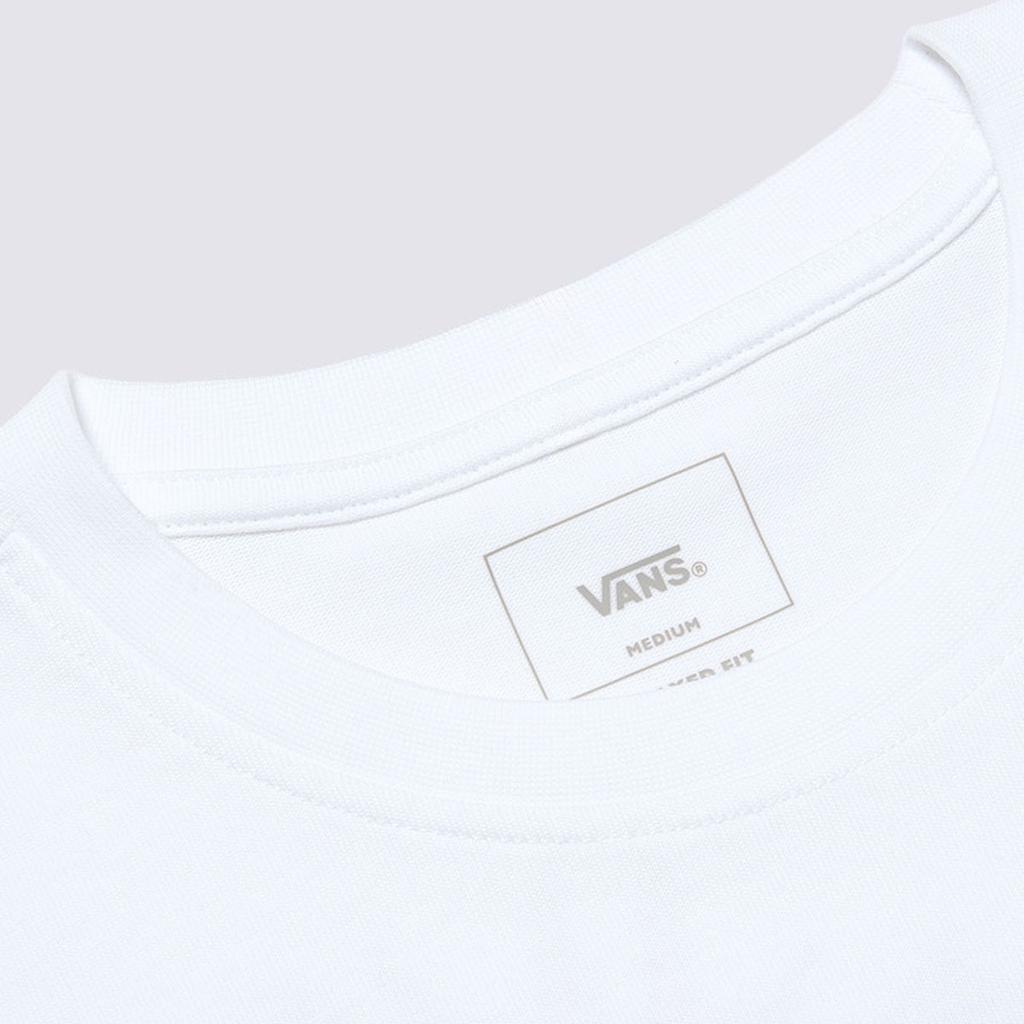 Vans Pickleballer Fashion Simple Trendy Short Sleeve T-Shirt Unisex Tops White VN000NNKWHT