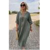Casual Loose Solid Color Simple Dress Casual Loose Pure Color Simple Dress