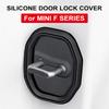 Car Door Lock Buckle Cover Protector for Mini Cooper F55 F56 F54 F60 Silicone Dustproof Resistant Cap Shell Auto Accessories