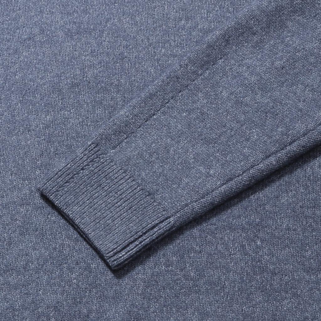 LEDEPT Washable Raglan Round Pullover [Blue]