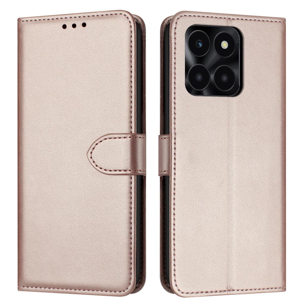 For Honor X6c 4G/X6b 4G/X6a 4G/X5b/X5b Plus Case Stand Wallet Leather Phone Cover with Strap
