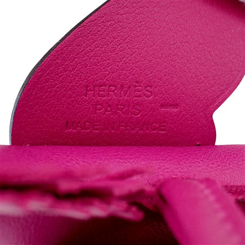 HERMES   Bag charm Rose purple Women