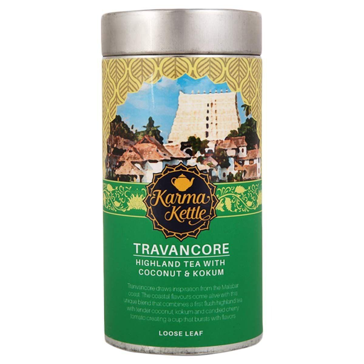 

Черный чай с Кокосом и Гарцинией (75 г), Travancore, Karma Kettle