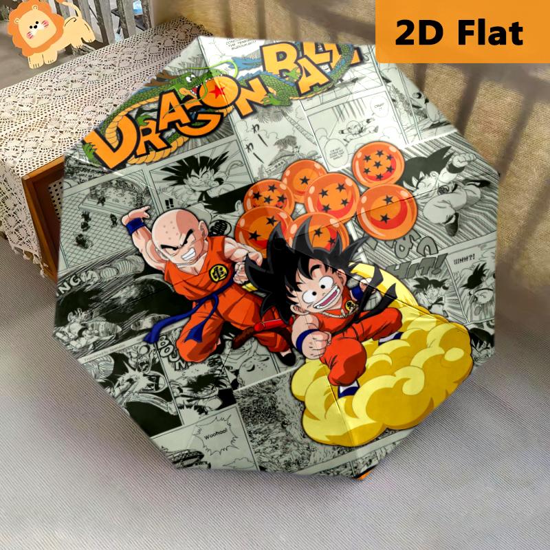 1pc Dragon Ball umbrella Portable 8-rib structure suitable for all seasons, home, travel, outdoor umbrella