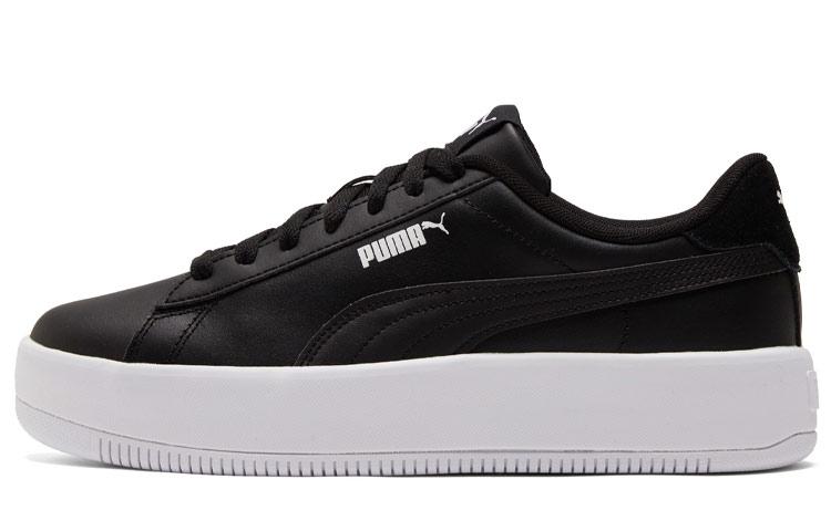 PUMA Lily Платформа Кеды Черный/Белый Женские 384617-02 35.5
