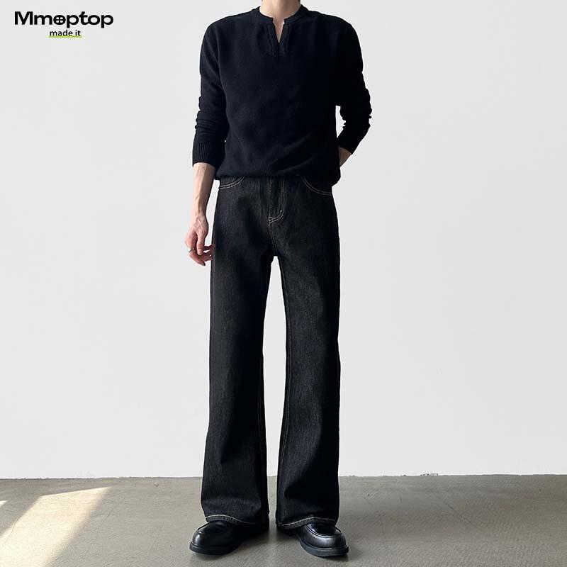 MMOPTOP Men s Casual Straight Leg Denim Jeans XL