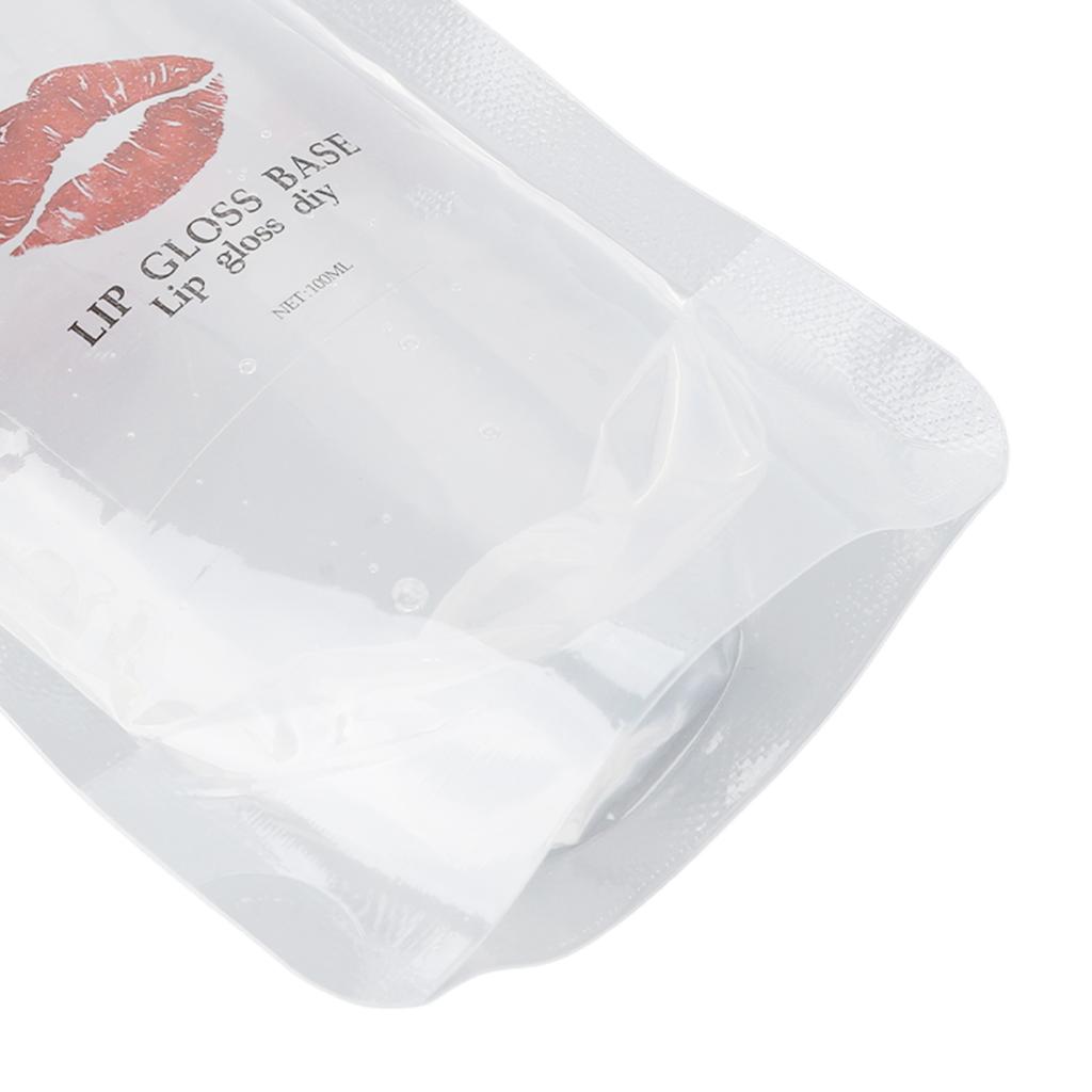 Lip Gloss Base Oil Moisturizing Hydrating DIY Lip Balm Base Gel Oil Cosmetics Material 100ml