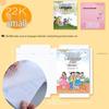 Self-Adhesive Frosted Transparent Book Covers - Waterproof A4, 16k, 22k for Students, Pack of 10