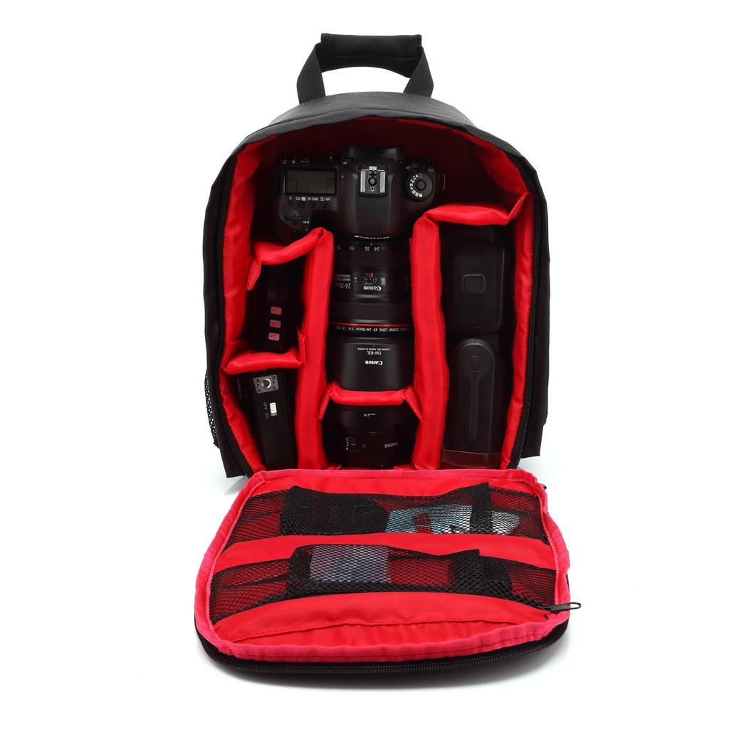 Waterproof, Wear-Resistant Outdoor SLR Camera Backpack for Photography