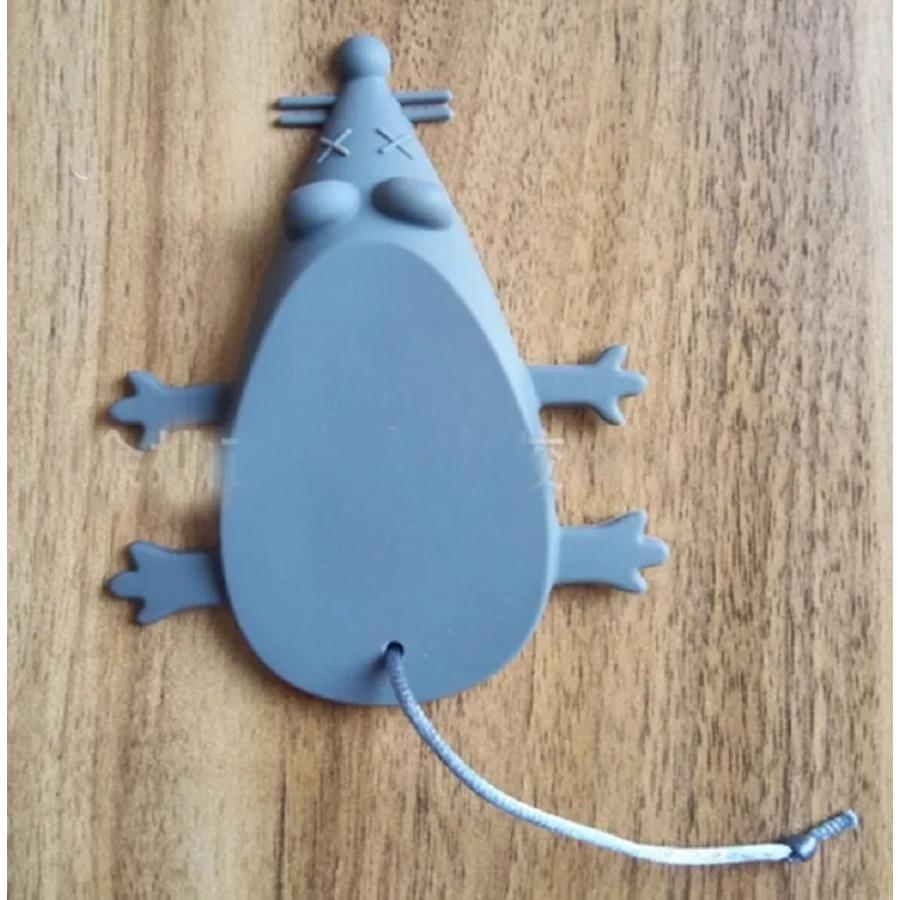 Mausförmige Silikon-Türstopper Sicherheitsblock Keile Türstopper Tür Wandschutz Kollisionsschutz Hinterer Halter Stopper