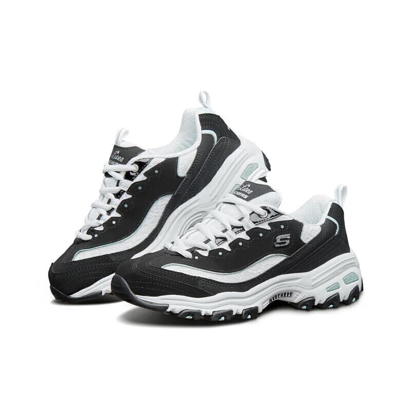 Skechers Women's Shoes, Autumn Thick-Soled Shoes, Versatile Shoes, Soft-Soled Casual Sneakers
