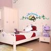 2018 Cool Cheeky Monkey Çıkarılabilir Duvar Sticker Çıkartması Vinil Çocuk Kreş Bebek Dekoru