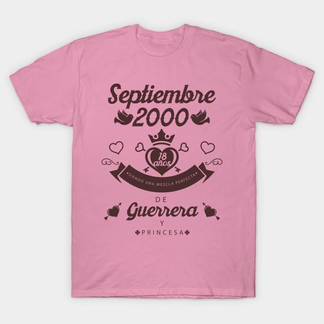 

T Shirt Female Septiembre 2000 18Th Birthday Harajuku Print Kawaii Tshirt Summer Short Sleeve Female T-Shirt Top Tee Breathable Fabric S розовый