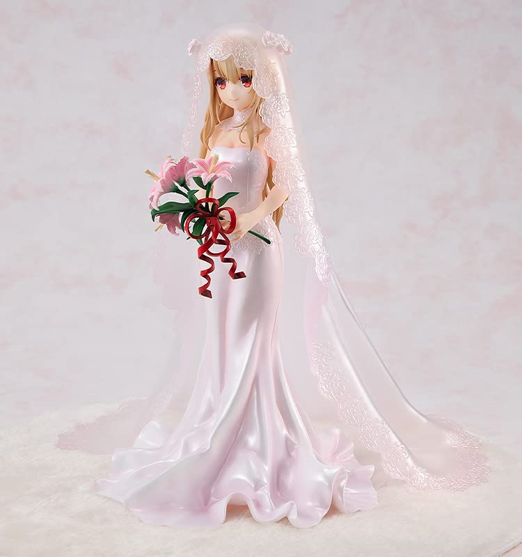 KDcolle Movie Version [Fatekaleid Liner PrismaIllya Licht Nameless Girl] Illyasviel Von Einzbern Wedding Dress Ver. 17 Scale Plastic Painted Finished