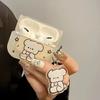 Applicable To 1st Generation AirPods 1 Apple Ins Cartoon Puppy Doll Earphone Case Translucent Design