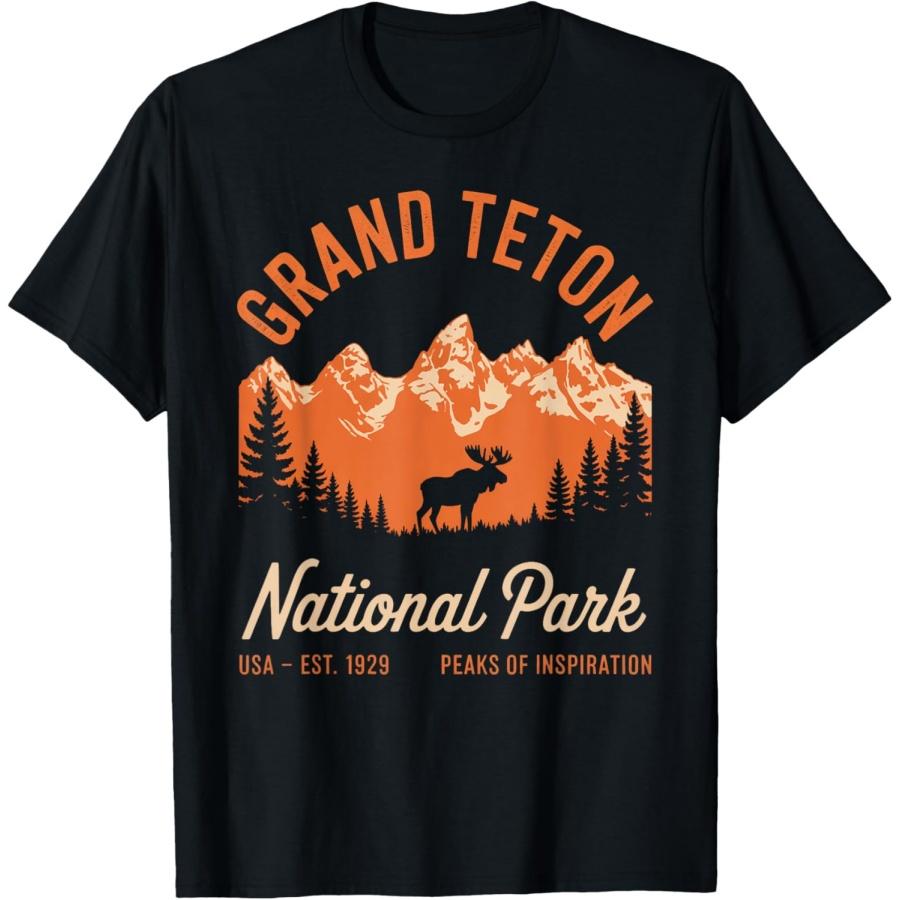 Grand Teton National Park Adventure Wyoming T-Shirt S