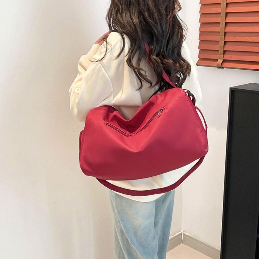 Large Capacity Gym Fitness Bag Korean Style Underarm Bag Casual Sports Shoulder Bag  Swimming