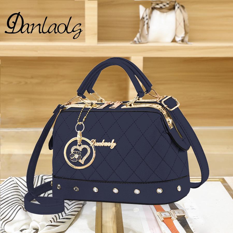 Women's 2025 Trendy Jin Di Leather Shoulder Handbag