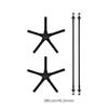 Hanging Volleyball Training Strap Adjustable with Elastic Cords Lightweight