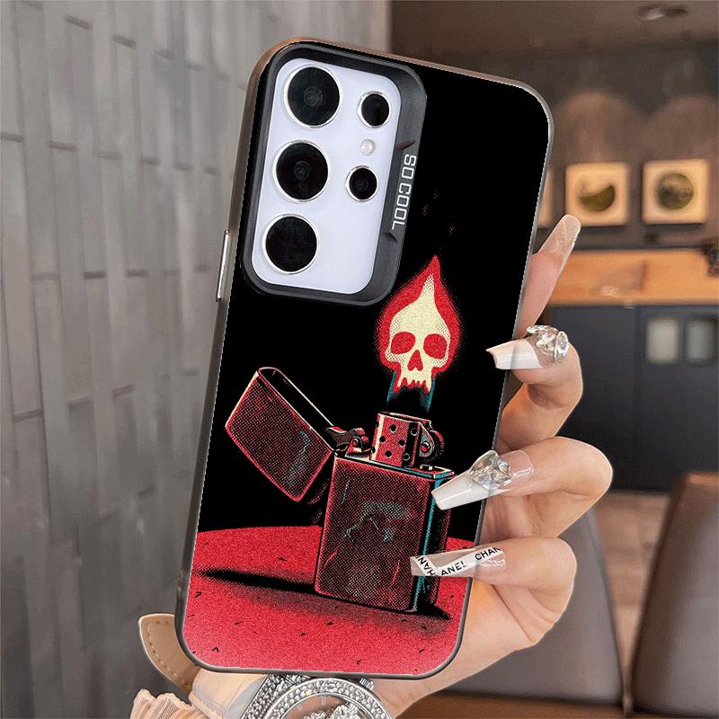 Lighter Cool Pattern Soft Phone Case for Samsung A17 A16 A15 A14 A13 A57 A56 A55 A54 A53 A37 A36 A35 A34 A33 A26 A25 A24 A23 A52