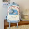 Junior high school schoolbag Korean version ins milk yellow Mori versatile high-value girl backpack high school student backpack