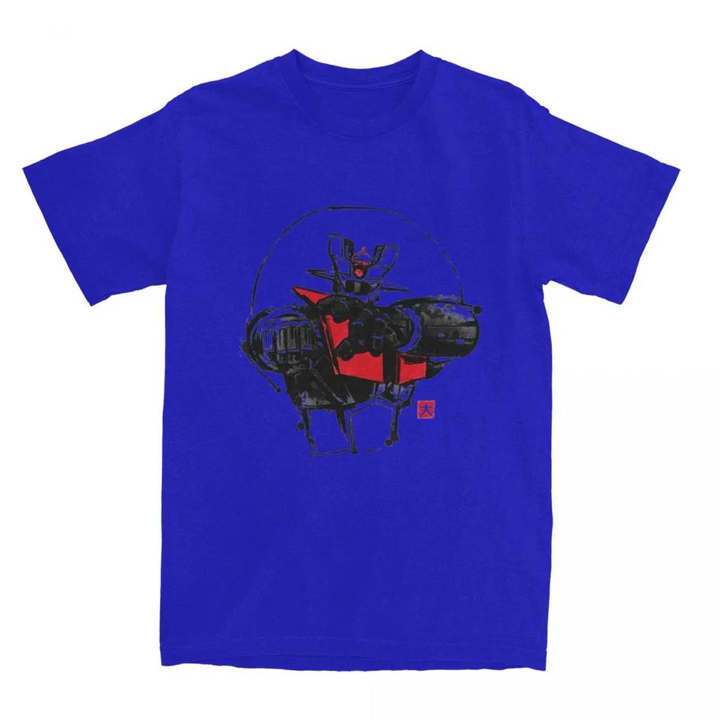 Men Women Ink Mecha  Robot T Shirt Outfits Awesome Pure  T Shirt Tee Clothing Printed