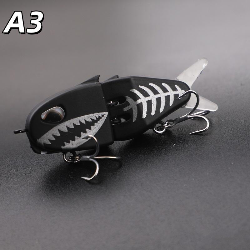 

1Pc Fishing Lure Slow Sinking Swimbait Realistic Jointed Bait 3D Eyes Pvc Material For Bass And Predator Fishing
