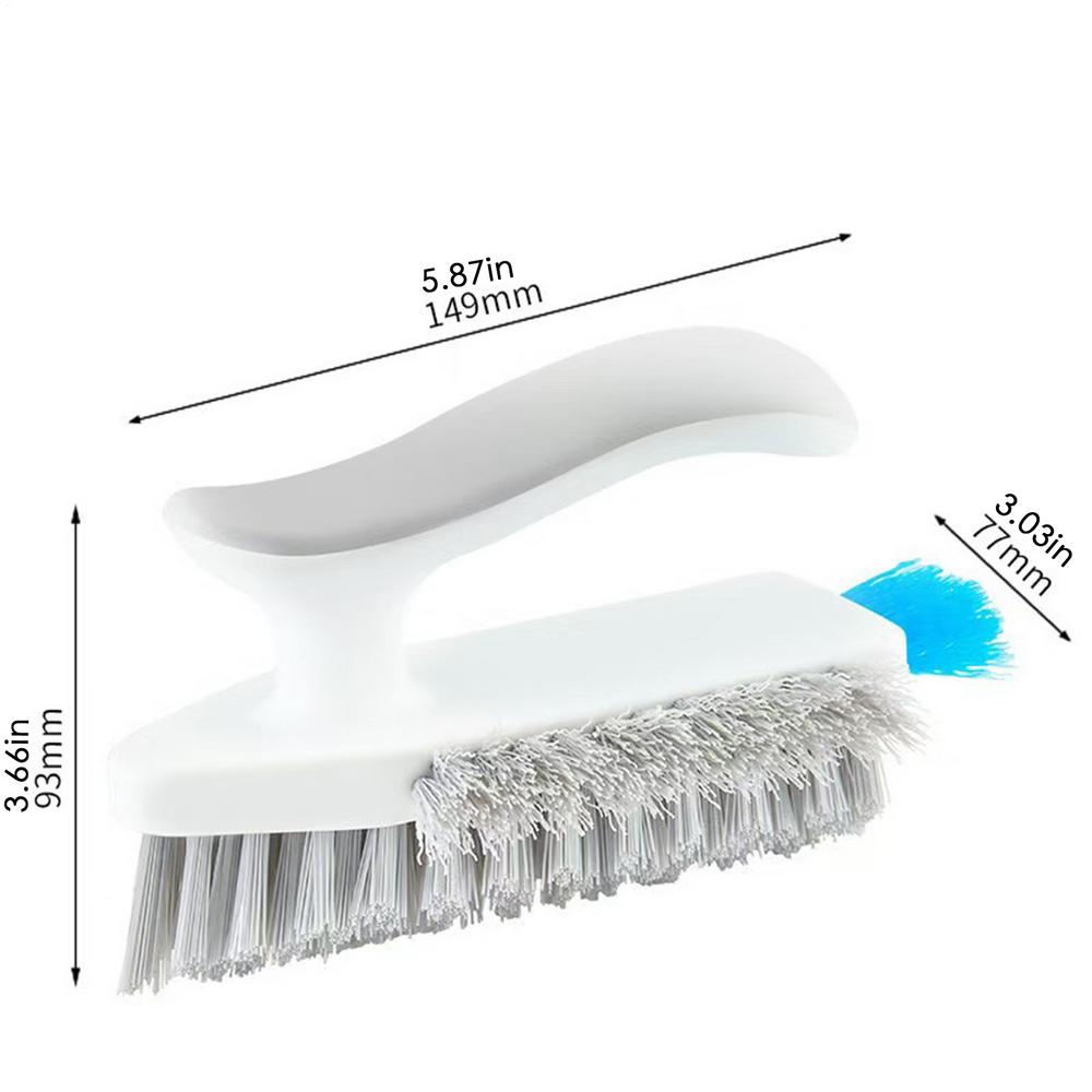 

Щетка для чистки оконных пазов Многофункциональная Эргономичная ручка Очиститель щелей для пола, плиты, холодильника, раковины, вентиляционного отверстия, духовки белый