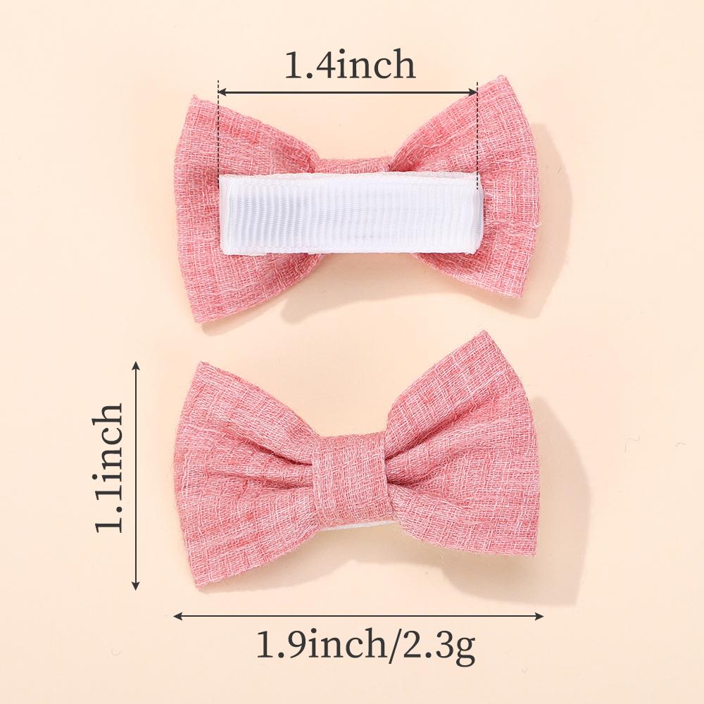 20Pcs/Lot Children's Girl Hairpins Cute Headwear Bow for Babys Scrunchie Hair Clips Kids Barrettes Headwear Hair Accessories