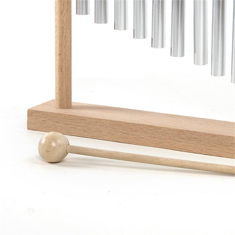 Multitonal Talbe Wind Chime Educational Musical Instrument For Babies Toddler Safe Friendly Auditory Development Toy