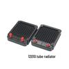 Aluminum Water Cooling Radiator with 120mm Fan and 10 Channels for Industrial Use