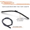 Auto Car Wipers 3PCS, 26"+18"+13" Front And Rear Replacement for Alfa Romeo Stelvio Tipo 949 SUV 2017-2020, Windshield Wiper Blades Original