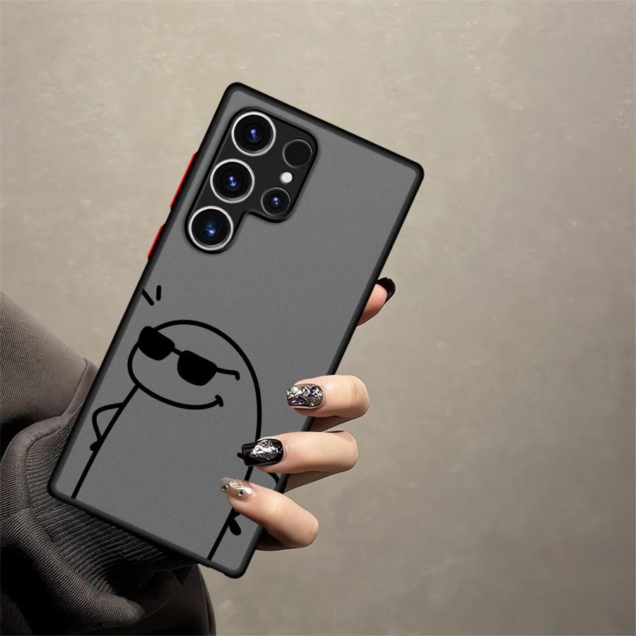 Funda Back Phone Cover Case for Samsung Galaxy S22 S26 S23 FE Note 20 Ultra 10+ S25 Ultra S24 Plus S21 S20 FE Line People