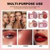 Creme-Rouge für Wangen Mulit Glow Balm Rouge-Balsam Gesichts-Make-up Strahlendes Finish Hydratisierend Cremig Leicht & Verblendbar Farbe Gesicht