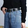 Personality Long Pin Buckle Men Women Zinc Zinc Alloy Jeans Decorative Waist Belt Leather Belt Belt Chain