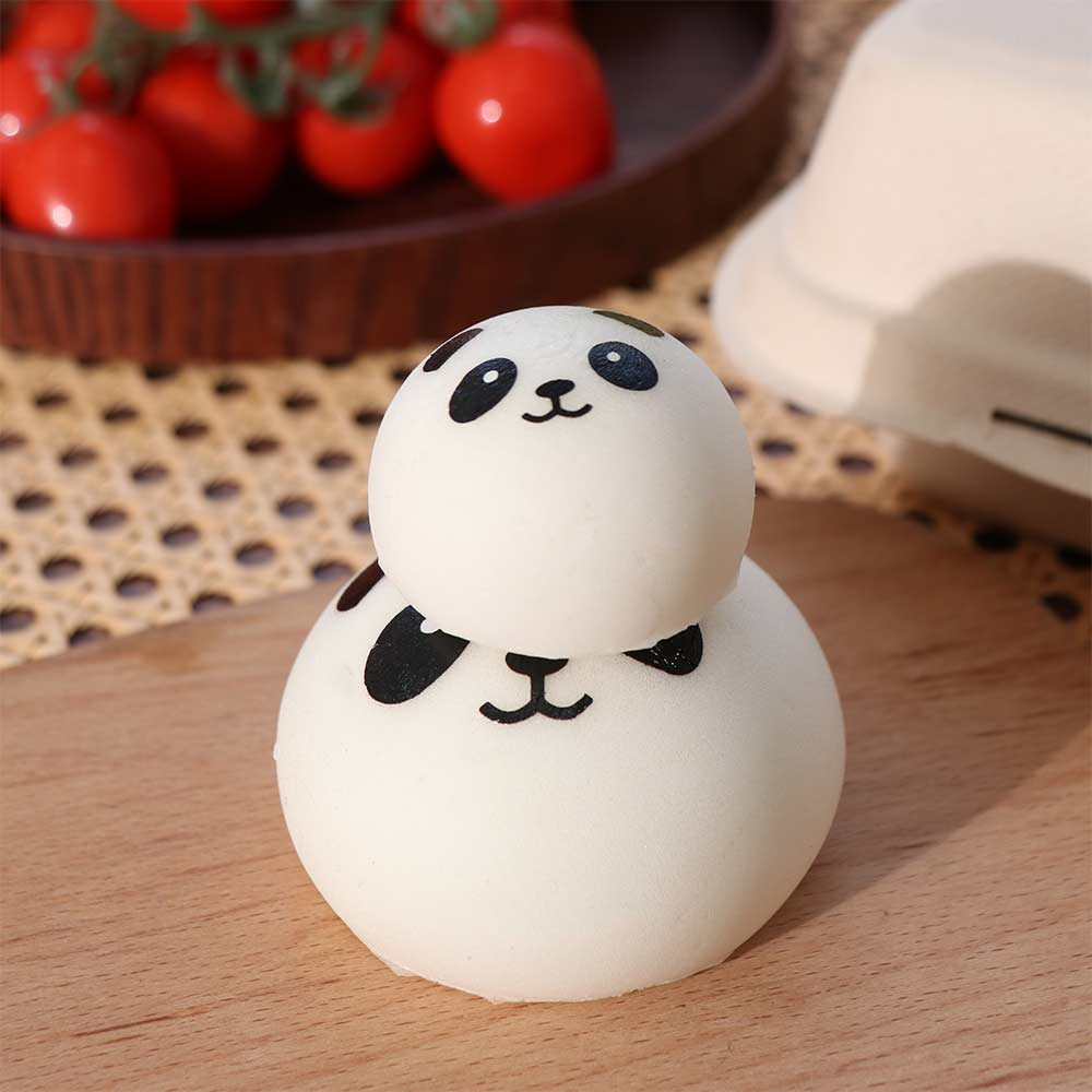 Kugelarmband Simulation Kawaii Spielzeug Armbänder Weich Cartoon PU Spielzeug Silikon Panda Quetschen
