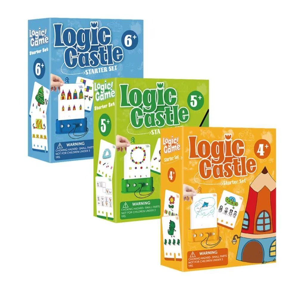 Montessori Kids Logic Key Puzzle Game Early Educational Key Thinking Puzzle Toy Children