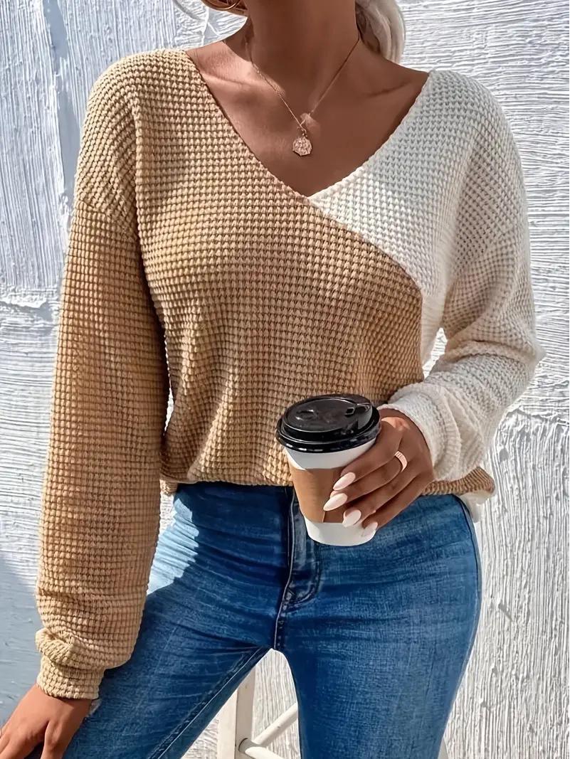 2024 European & American V-Neck Lace-Up Backless Cardigan Top Medium