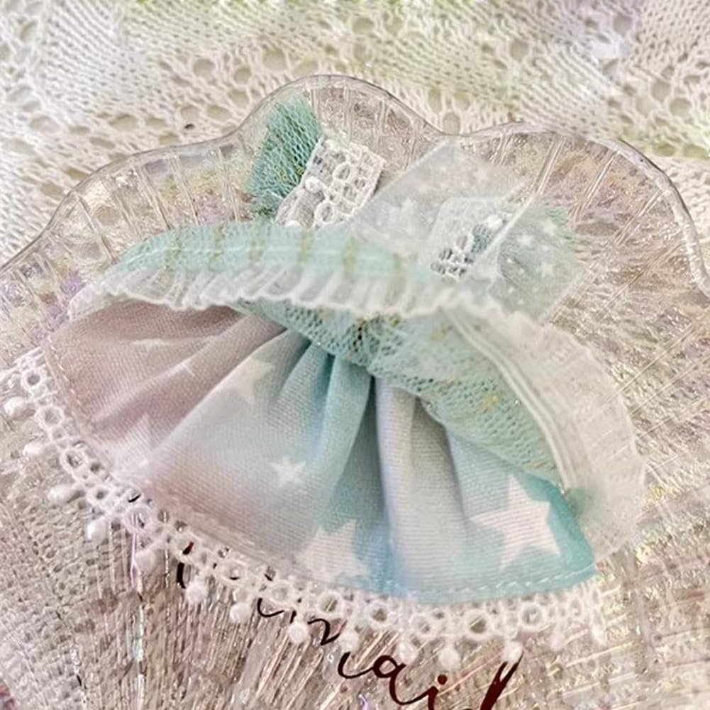 rakulifey Obitsu 11 Clothing Dress, Green, Clothing, OB11 Size Outfit, Lolita Clothes, 11cm Obitsu Body Supplies