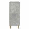 Drawer Cabinet Concrete Grey 66 x 34.5 x 90 cm Particleboard