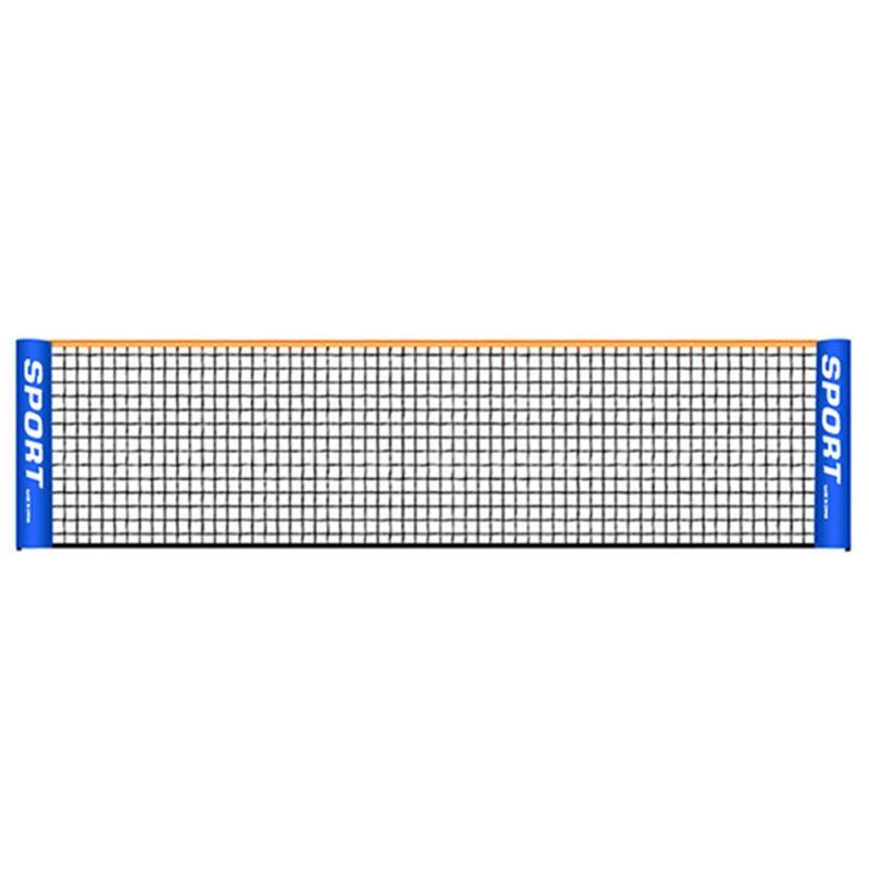 Portable Tennis Net, Foldable Adjustable Badminton Net Indoor Outdoor Beach Sport Training Equipment for Kids Adult- NET