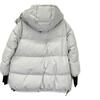 HERNO Pl128DL-11106-1250 White Laminar Down Jacket Jacket 42 GrayUsed